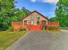 Ohio River Views Home with Fireplace and Deck!