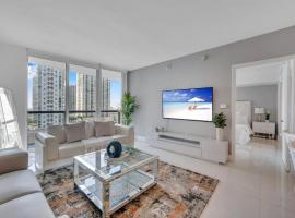 Modern 1 Bed ICON Brickell with Amazing Views, budget hotel in Miami