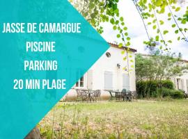 JASSE DE CAMARGUE 619 CLIM 20 MIN PLAGE IDEAL FAMILLE à Gallargues - COHÔTECONCIERGERIE La Grande Motte โรงแรมในแกลลาเกอ-เลอ-มองต์เทอร์