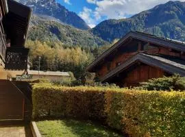 Appartement charme avec terrasse, vue Mont Blanc, parking, 3/4 pers - FR-1-517-65