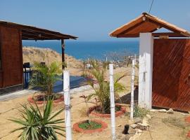 Cabana con Vista al Mar, hostel in La Bocana