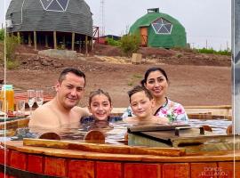 Domos El Llano, hotel cerca de Estadio Municipal de San Felipe, Putaendo