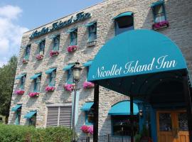 Nicollet Island Inn, hotel a prop de St. Anthony Falls, a Minneapolis