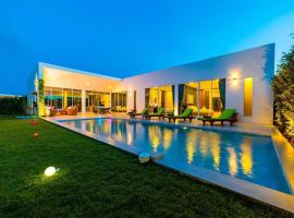 Kotedža Modern Tropical 4 Bedroom Pool Villa KH-B5 pilsētā Khaotao