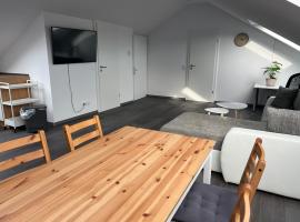 Unique geräumige 2 Zimmerwohnung in Tuttlingen mit Netflix, Sauna und Fitness, hotel with parking in Tuttlingen