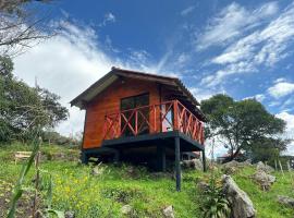 Rincón Entre Piedras-Cabaña Entre Montañas, Ferienunterkunft in Choachí