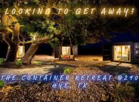 The Container Retreat @ 290 Wine Trail #7 Groups welcome!