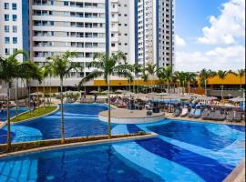 Apartamento dentro de resort próximo do Thermas dos Laranjais，奧林匹亞的度假村