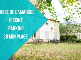 JASSE CAMARGUAISE 535 - PISCINE CLIM PARKING FAMILLE - TOP PROS SERVICESConciergerie, хотел в Галарг-льо-Монтю