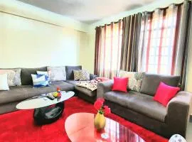 Cozy Nest-2 Bedroomed Apartment WiFi ,Netflix close to JKIA