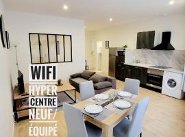 Le Wlérick 2 - Hyper centre - Au calme - Wifi, cheap hotel in Mont-de-Marsan