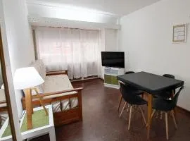 EL DESCANSO a 400 metros del mar departamento 1 ambiente dividido