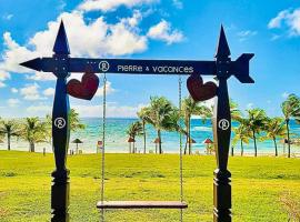 STUDIO CARAMBOLE VUE MER - Piscines - Plages - Village vacances Sainte Anne Guadeloupe, letovišče v mestu Sainte-Anne