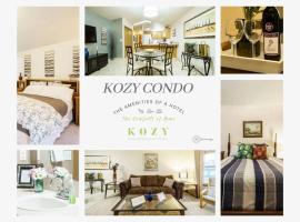 Kozy Condo-Near PDX-EZFwyAccess-Fast Wi-Fi, rental liburan di Vancouver