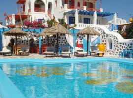 Sun of Mykonos Studios, apartament cu servicii hoteliere din Klouvas