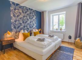 4-Room Luxury Apartment - close to Central Station, free parking, kitchen, отель в Лейпциге