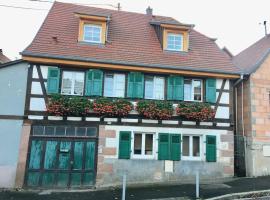 Le Logis du Vignoble, viešbutis mieste Kintzheim