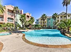 Pool Access and Balcony Beachfront Galveston Condo!