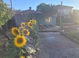 in the village, with a garden, one floor. Detached, feriehus i Silivri