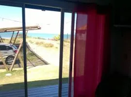 Apartamento en la arena de la playa La Paloma