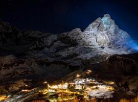 Monolocale la terrazza sulla neve-Cervinia