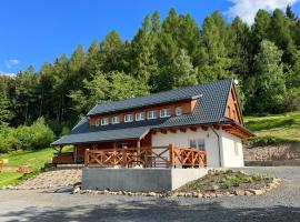 Chalupa na mechu, cabin in Prostřední Bečva