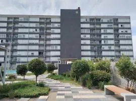 Departamento amoblado, 2 piezas 1 baño, 6º piso con ascensor, vista norte, control 24 hr