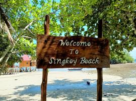 Sing Key Beach, pensionat i Masohi