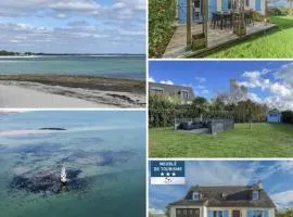 Belle maison rénovée, 650m de la plage, grand jardin, classée meublé de tourisme 3 étoiles