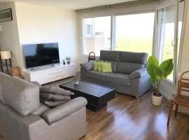 3 bedrooms appartement at Valencia 100 m away from the beach with sea view shared pool and wifi