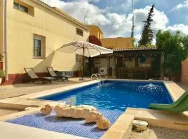 5 bedrooms villa with private pool enclosed garden and wifi at Cartagena 6 km away from the beach