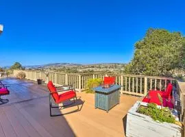 Retro House with Deck and Arroyo Grande View