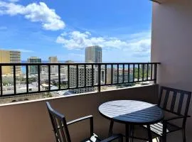 Royal Kuhio 2309 - Spacious Studio with Stunning Ocean Views in the Heart of Waikiki!