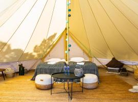 Havsängen, luxury tent in Ljugarn