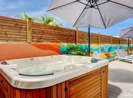 Ylangae DODO avec Jacuzzi à 150m du lagon
