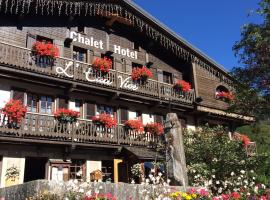 Chalet Appart'Hôtel l'Eau Vive, chalet i Saint-Nicolas-la-Chapelle