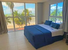 Flat Beira Mar do Cabo Branco Quarto com linda vista para o mar