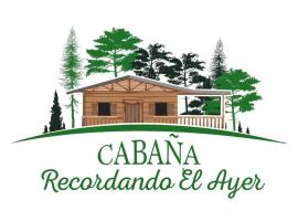 Cabaña Recordando El Ayer, casa per le vacanze a San Lorenzo