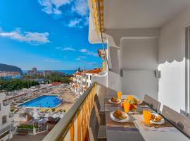 LosCristianos Luxury AirCon Sunny Aptm Sea View, люксовый отель в городе Арона