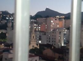 Apartamento encantador com vaga de garagem, hotel perto de Museu do Samba, Rio de Janeiro
