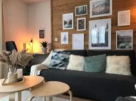 Appartement cosy T3 4 à 6 pers avec Piscines Intérieure, Extérieure & Sauna à Samoëns en Haute-Savoie