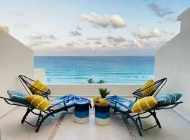Ocean View Three Bedroom, Three Story Penthouse by the Beach