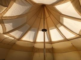 Stargazer Tent met sterrenuitzicht, glamping en Callantsoog