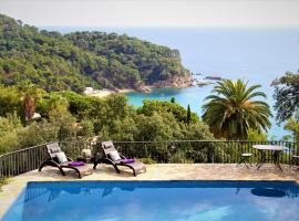 Villa Can Toni Vistas Mar Piscina Jacuzzi Aire Acondicionado &ndash; hotel w Lloret de Mar