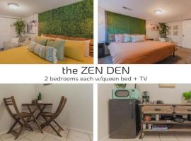 Zen Out In The Comfiest Two Bedroom Zen Den by Sloan's Lake, Denver, hotel with parking in Denver