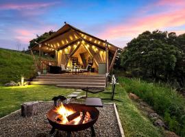 키아마에 위치한 호텔 Cicada Luxury Camping
