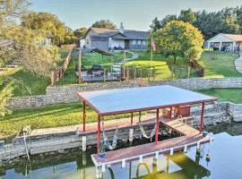 Granbury Home with Lake Granbury Access and Dock!