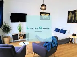 L'ECRIN Logement tout confort wifi, centre-ville, parking privé