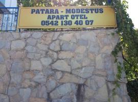 Patara Modestus Otel, apartamentų viešbutis mieste Gelemiş