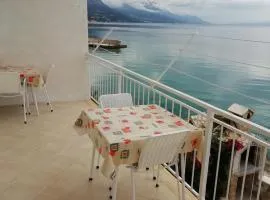Apartment in Pisak with sea view, balcony, air conditioning, WiFi 195-1